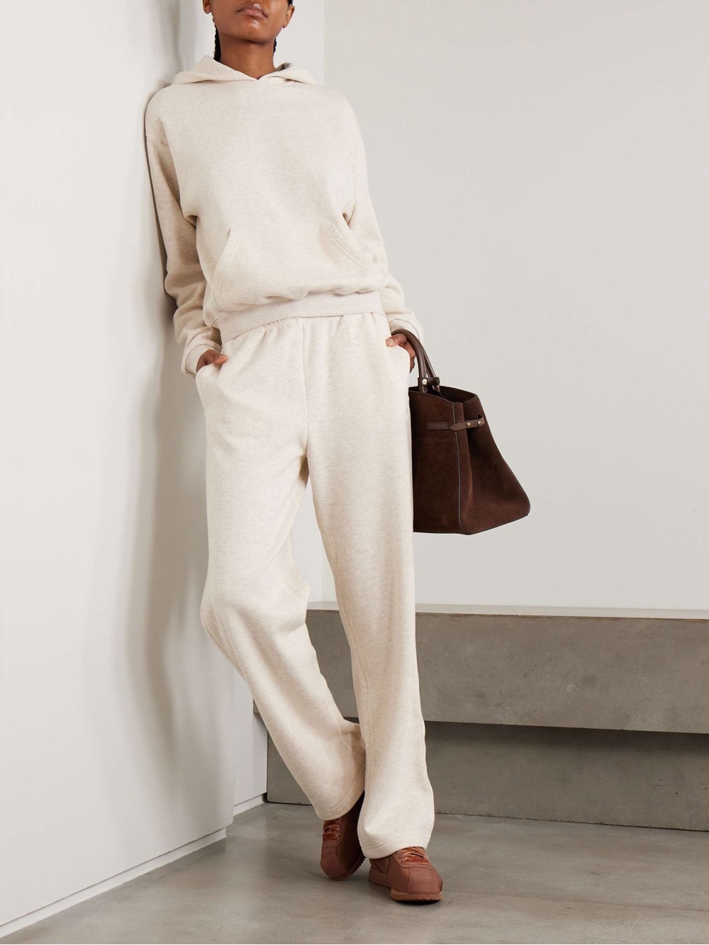Skims oatmeal heather sweatset